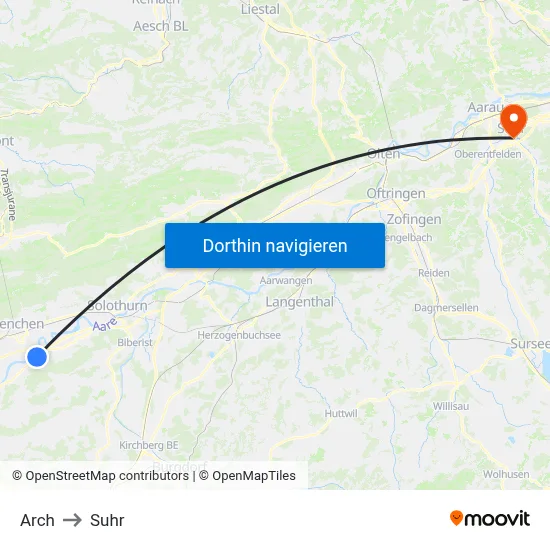 Arch to Suhr map