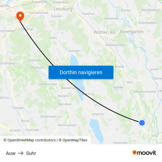 Auw to Suhr map