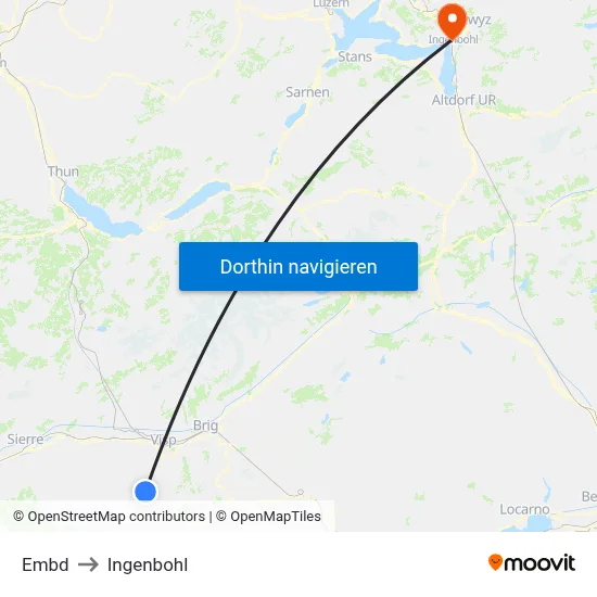Embd to Ingenbohl map