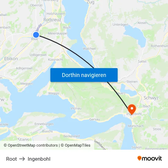 Root to Ingenbohl map