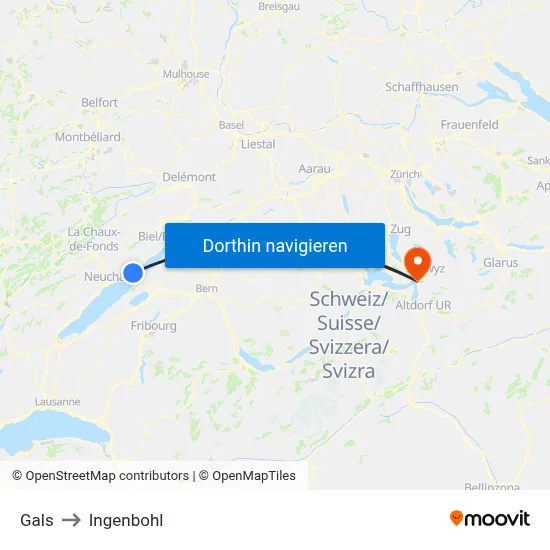 Gals to Ingenbohl map