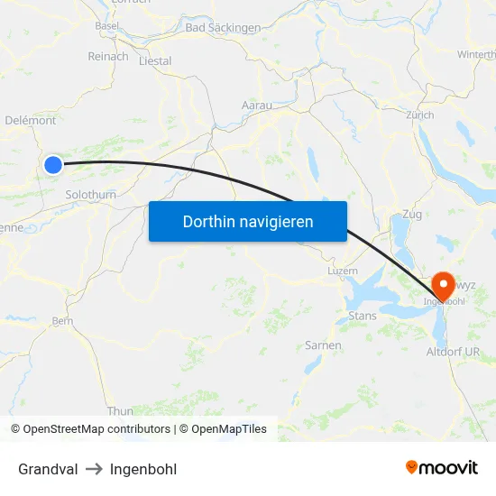 Grandval to Ingenbohl map