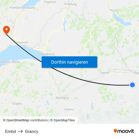 Embd to Grancy map