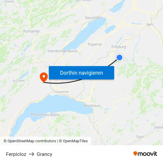 Ferpicloz to Grancy map