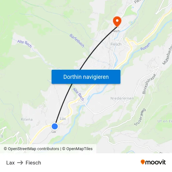 Lax to Fiesch map