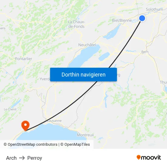 Arch to Perroy map