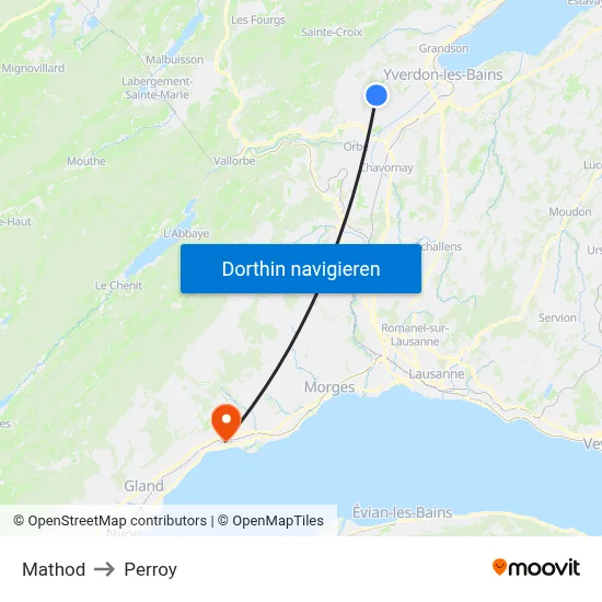 Mathod to Perroy map