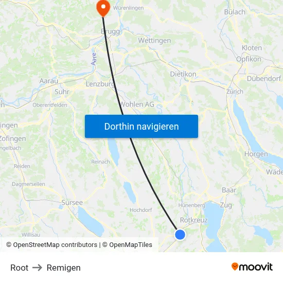 Root to Remigen map