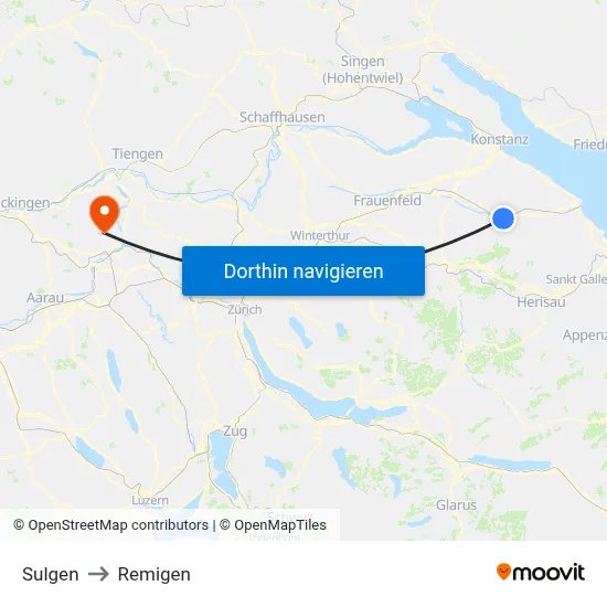 Sulgen to Remigen map