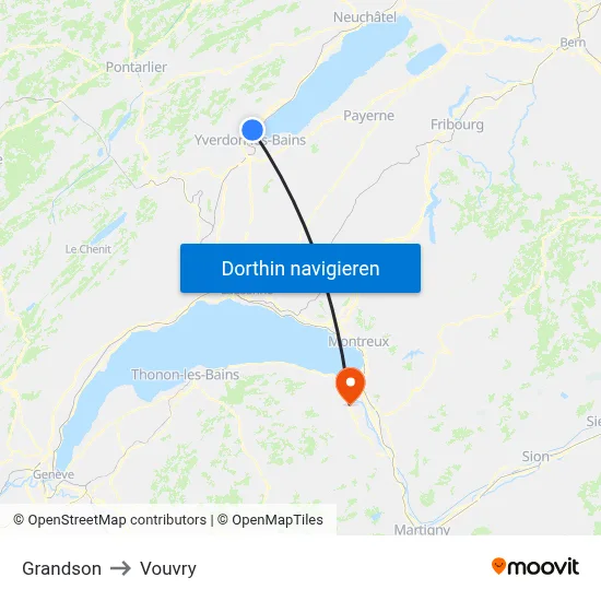 Grandson to Vouvry map