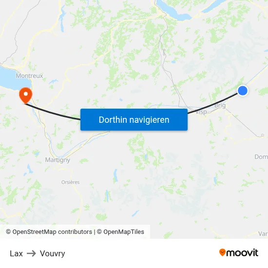 Lax to Vouvry map