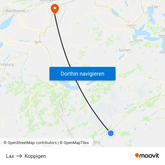 Lax to Koppigen map