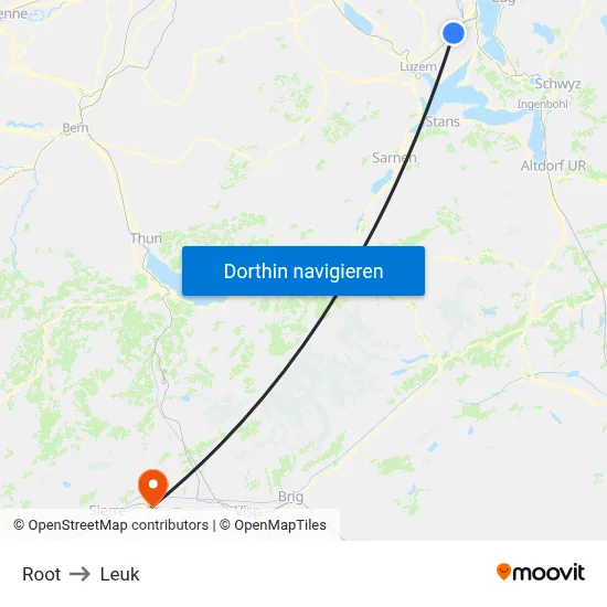 Root to Leuk map