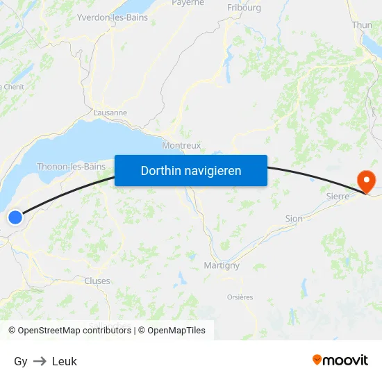Gy to Leuk map