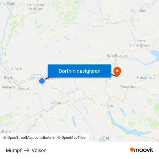 Mumpf to Volken map