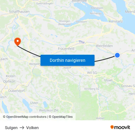 Sulgen to Volken map