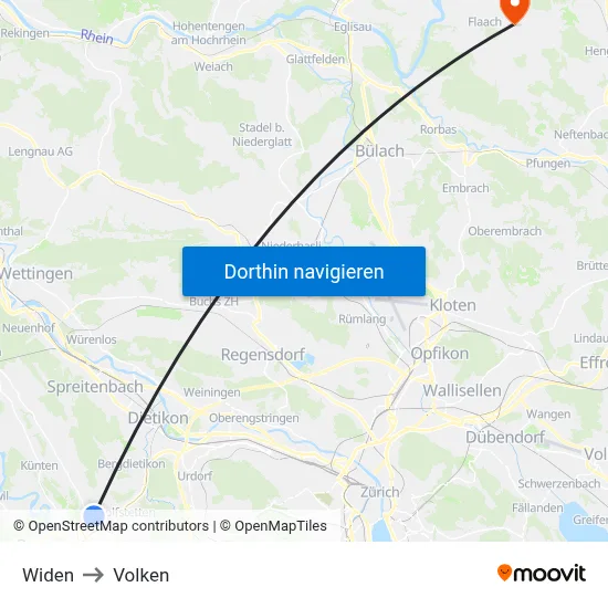 Widen to Volken map