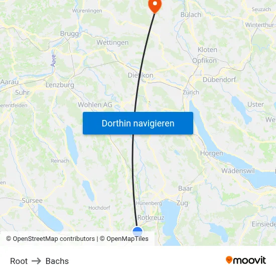 Root to Bachs map