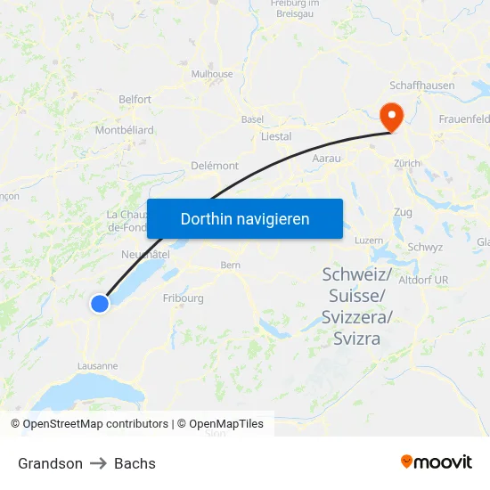Grandson to Bachs map