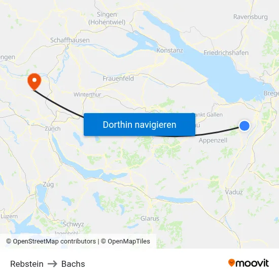 Rebstein to Bachs map