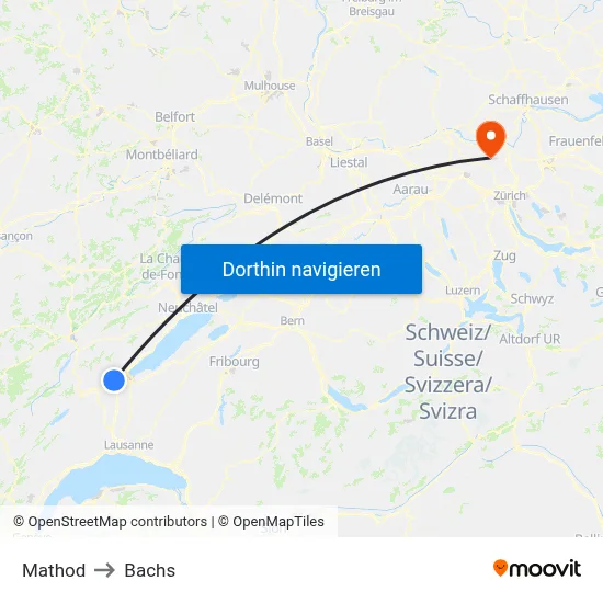 Mathod to Bachs map