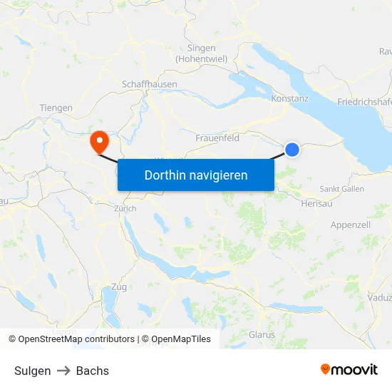 Sulgen to Bachs map