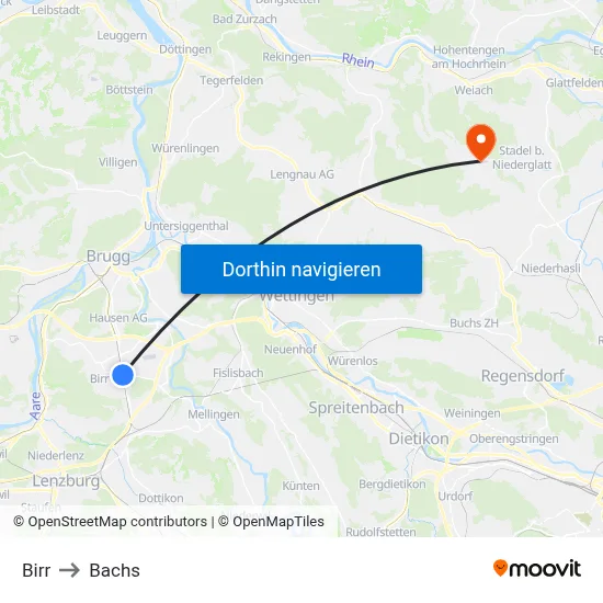 Birr to Bachs map