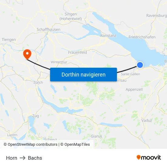 Horn to Bachs map