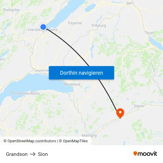 Grandson to Sion map