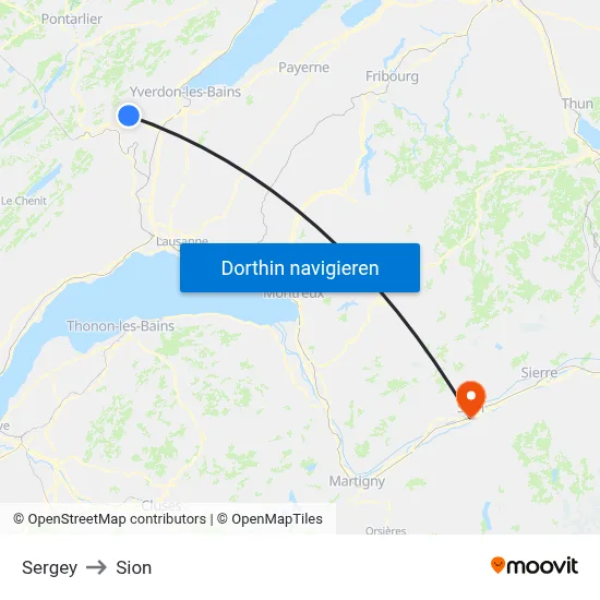 Sergey to Sion map