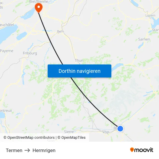Termen to Hermrigen map