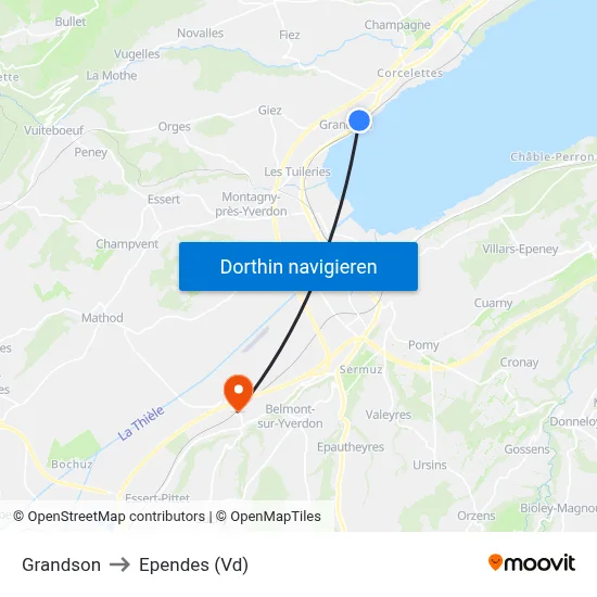 Grandson to Ependes (Vd) map