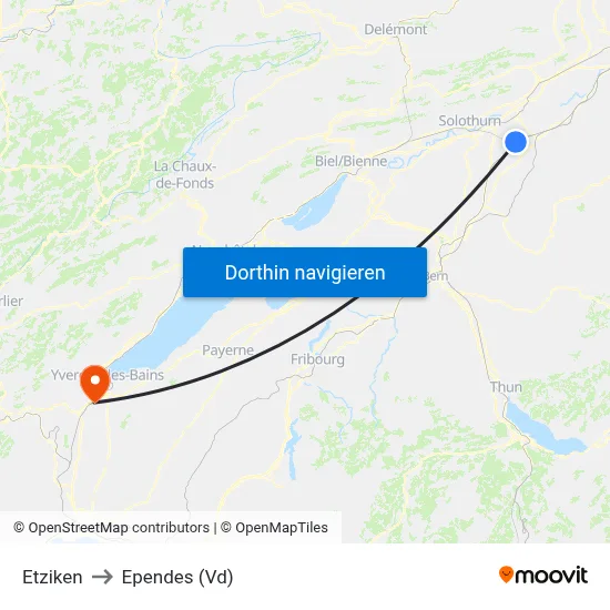 Etziken to Ependes (Vd) map