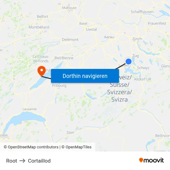 Root to Cortaillod map