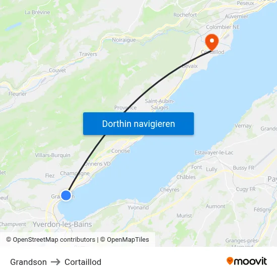 Grandson to Cortaillod map