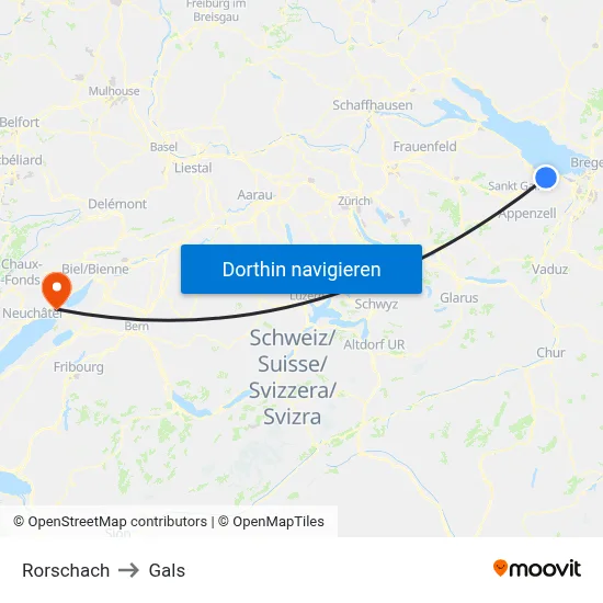 Rorschach to Gals map