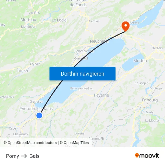 Pomy to Gals map
