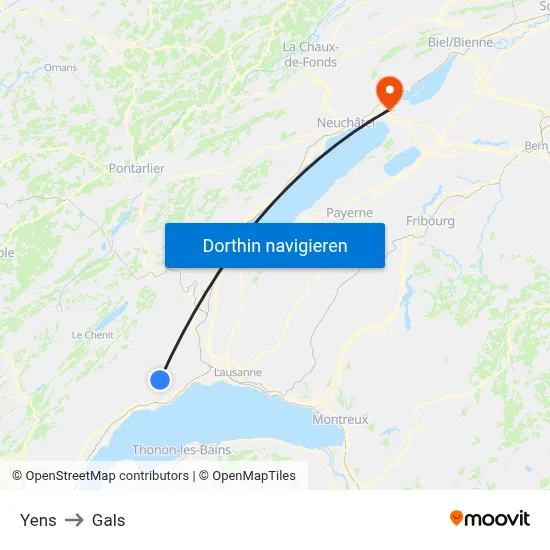 Yens to Gals map