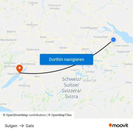 Sulgen to Gals map