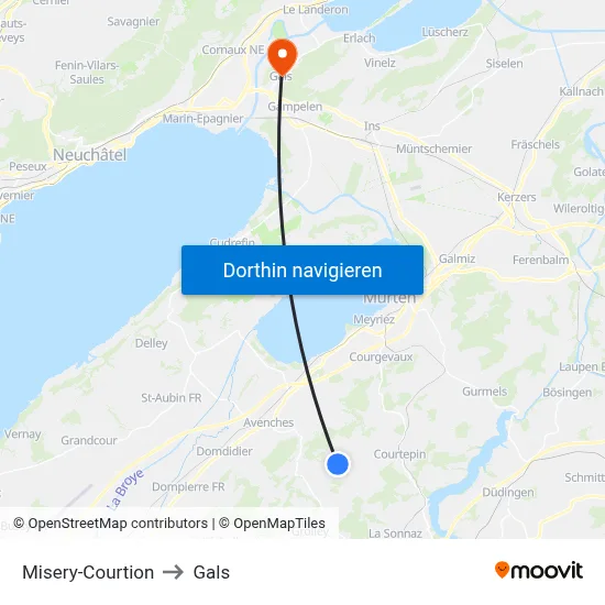 Misery-Courtion to Gals map