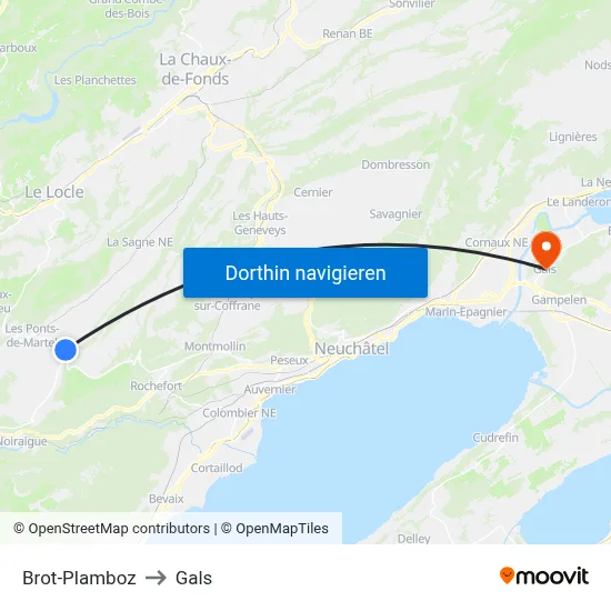 Brot-Plamboz to Gals map