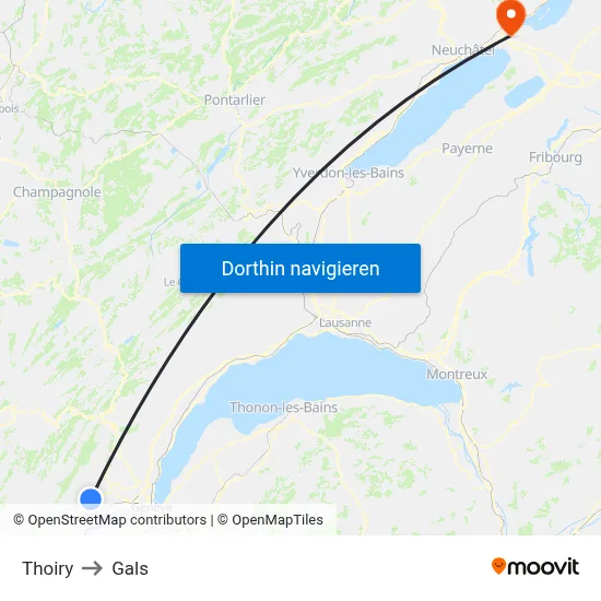 Thoiry to Gals map