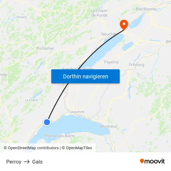 Perroy to Gals map