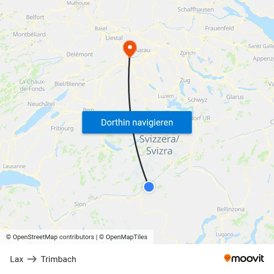Lax to Trimbach map