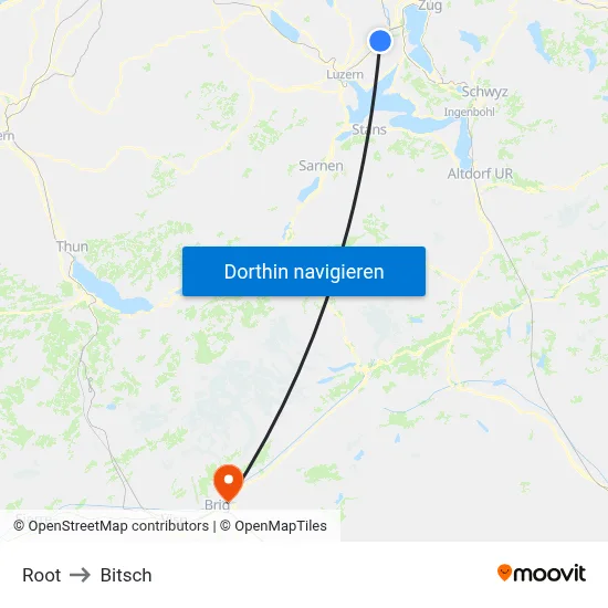 Root to Bitsch map
