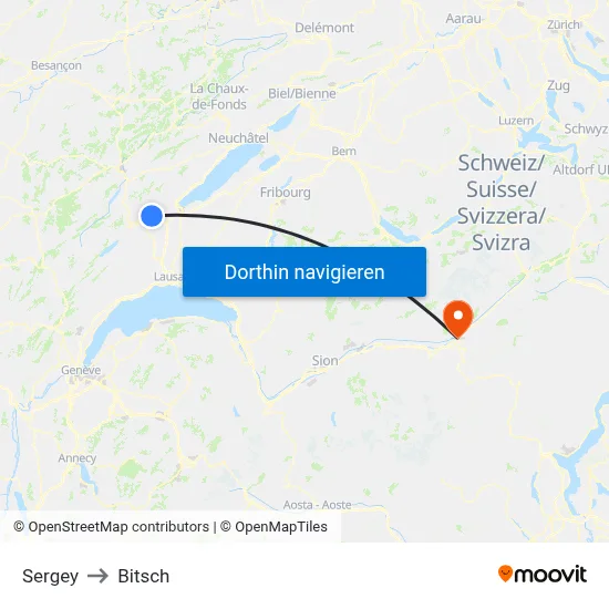 Sergey to Bitsch map