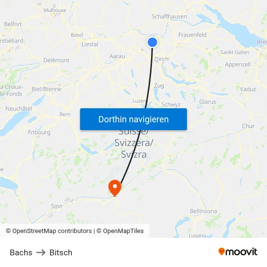 Bachs to Bitsch map