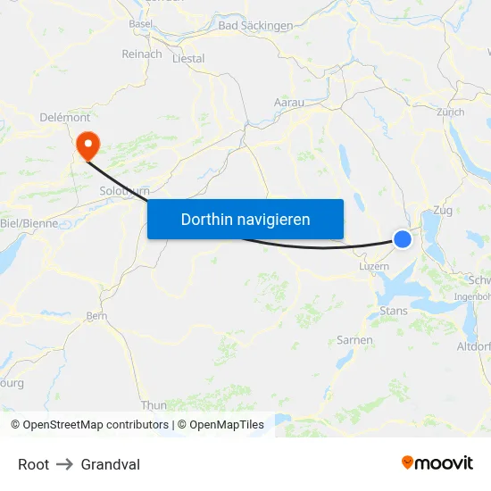 Root to Grandval map