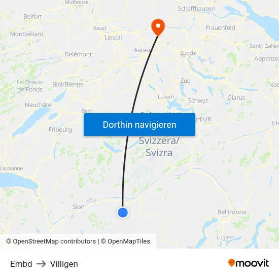 Embd to Villigen map