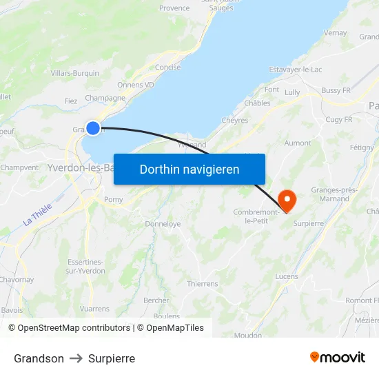 Grandson to Surpierre map